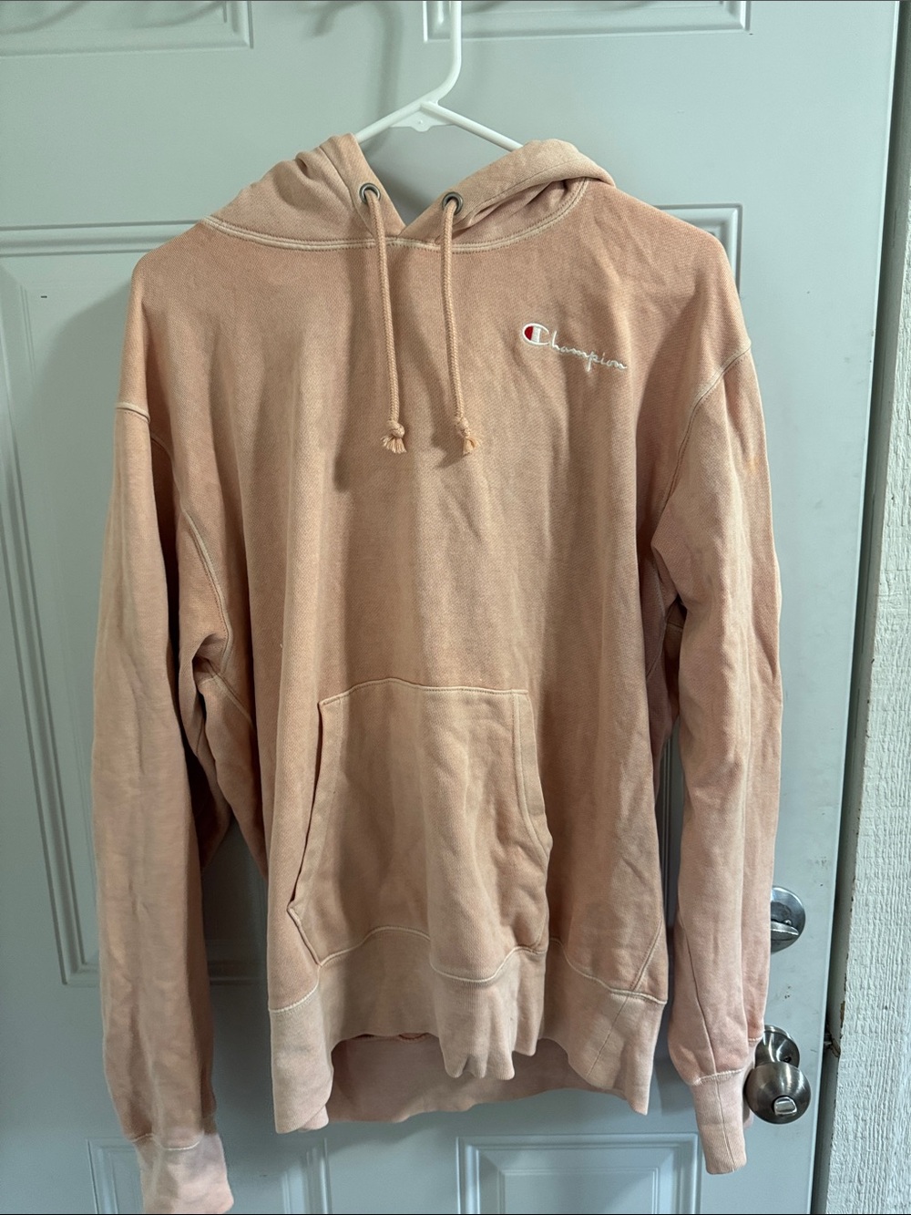 Champion Peach/Pale Pink Women's Pullover Hoodie